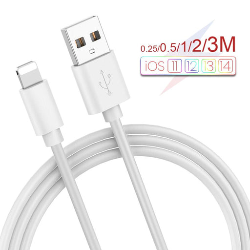 2A Fast Charging USB Cable for iPhone and iPad - Premium Efficiency Solution