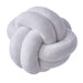 Soft Plush Green Knot Pillow - Cozy Decor Accent for Any Room