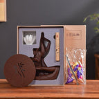 Lotus incense burner