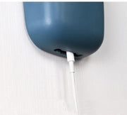 Modern Wall-Mounted Organizer with Integrated Phone Charging Station