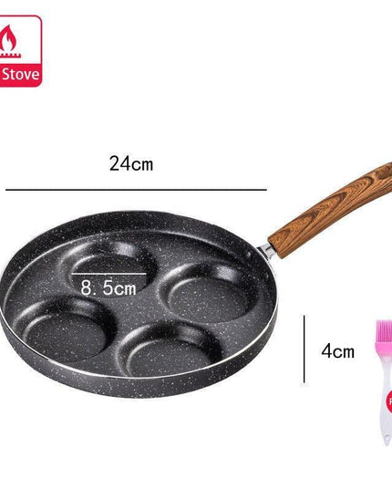 Premium Maifan Stone Non-Stick Omelet Grill Pan for Effortless Breakfasts