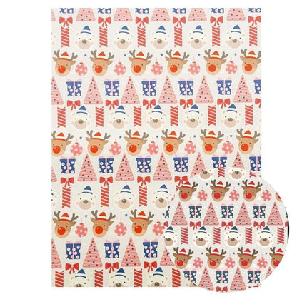 Christmas Bow Leather Crafting Sheets for Creative Holiday Projects