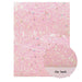 Sparkling Pink Glitter Faux Leather Sheets - Crafting Essentials