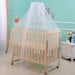 Newborn Sleep Sanctuary with Mesh Canopy