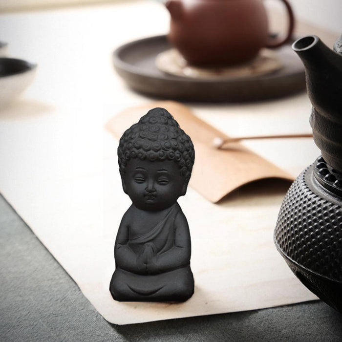 Tranquil Mini Buddha Tea Statue for Serene Tea Rituals