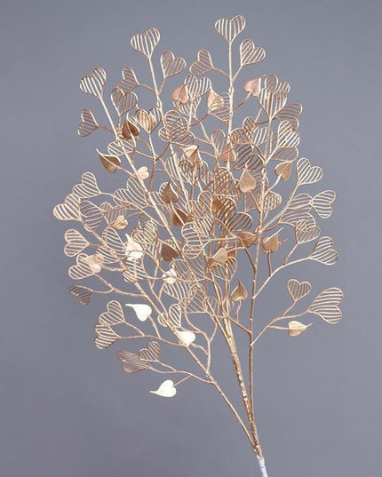 Gilded Maple Leaf Branch - Elegant Home & Office Decor Statement Piece