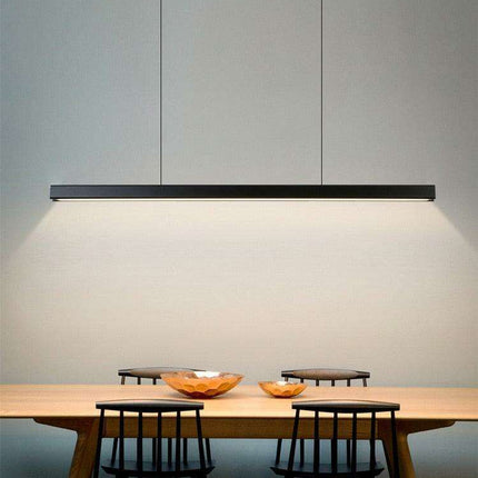 Contemporary LED Hanging Light Fixture for Dining, Kitchen, and Office Spaces