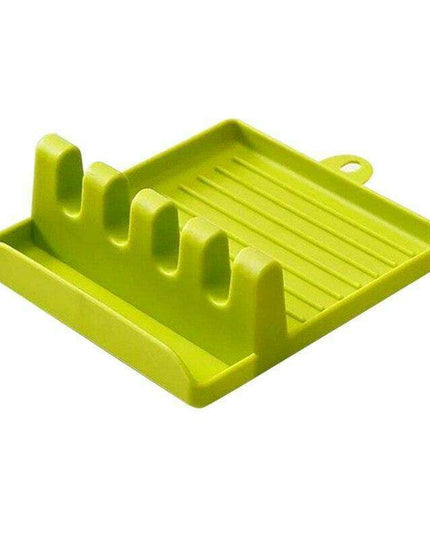 Stylish Kitchen Utensil Organizer with Spoon Rest and Spatula Holder