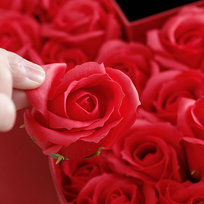 Romantic Rose Soap Flower Heart Box: A Lasting Expression of Love