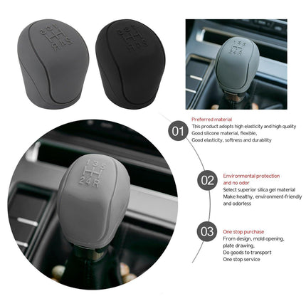 Elevate Your Driving Style with Premium Silicone Gear Shift Knob Cover for Ultimate Comfort