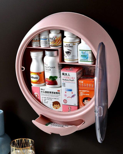 Wall-Mounted Medical Supply Organizer for Emergency Preparedness