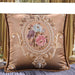 Elegant Handcrafted Beaded Jacquard Pillow Cover - Premium Home Decor Accent 48x48cm