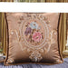 Elegant Handmade Beaded Jacquard Pillow Cover - Stylish Home Decor Accent 48x48cm