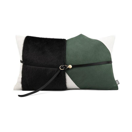 Cozy Scandinavian-Style Plush Lumbar Pillow Covers for Home Elegance