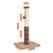 Adjustable Height Cat Tree Condo Set for Ultimate Feline Fun and Furniture Protection