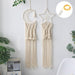 Moonlit Dreams Macrame Wall Hanging - Handcrafted Eco-Conscious Bohemian Decor