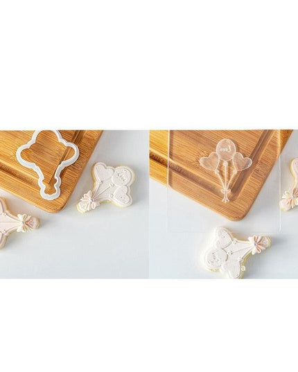 Whimsical Princess Castle Cookie Press Set