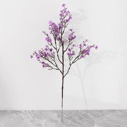 Customizable Vibrant Gypsophila Silk Flower Branches - Choose from 8 Stunning Colors for Your Unique Bouquet