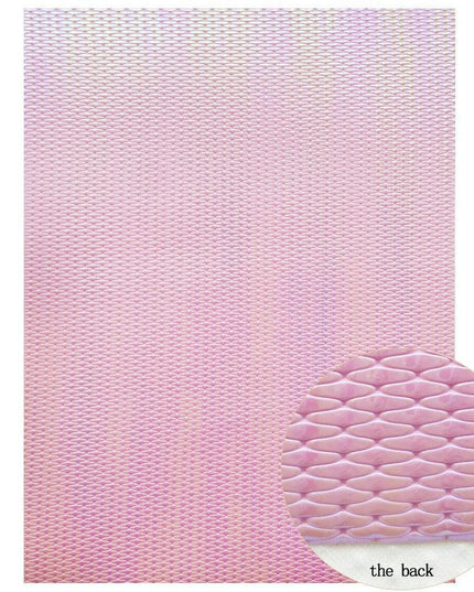 Glamorous Pink Glitter Snake Skin Leather Crafting Kit - Luxury Craft Set