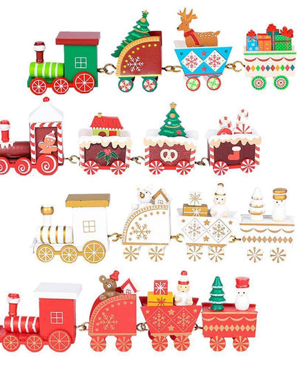 Charming Holiday Train Ornament - Joyous Decor for Christmas Celebrations