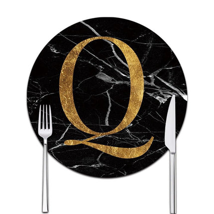 Personalized Monogram Coasters for Sophisticated Table Settings