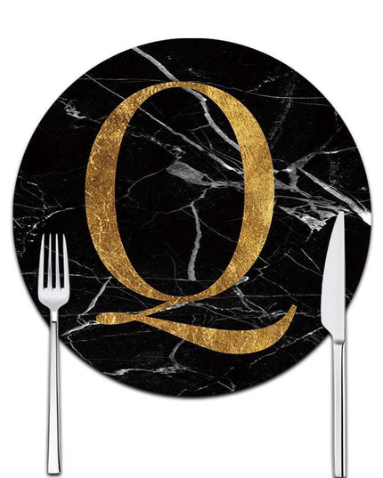 Personalized Monogram Coasters for Sophisticated Table Settings