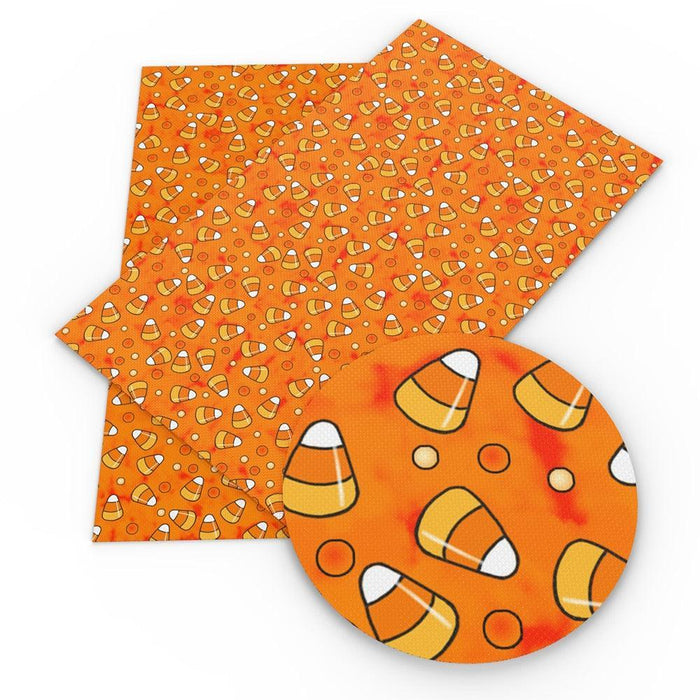 Spooky Vibes Halloween Faux Leather Crafting Sheets - 20x33cm