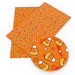 Spooky Vibes Halloween Faux Leather Crafting Sheets - 20x33cm
