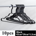 Luxurious Aluminum Clothes Hangers Bundle with Multi-Port Rack Support