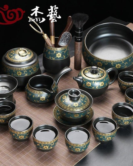 Elegant Porcelain Kung Fu Tea Set: Transform Your Tea Experience