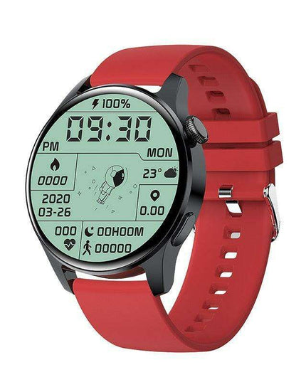 Sleek Waterproof Smartwatch with Touchscreen and Advanced Health Tracking Features