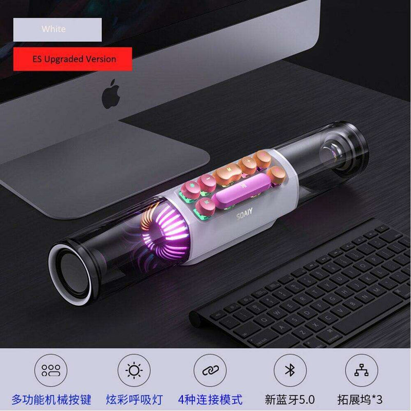 Gaming Audio Revolution Speaker with Bluetooth 5.0, RGB Illumination, and Deep Bass