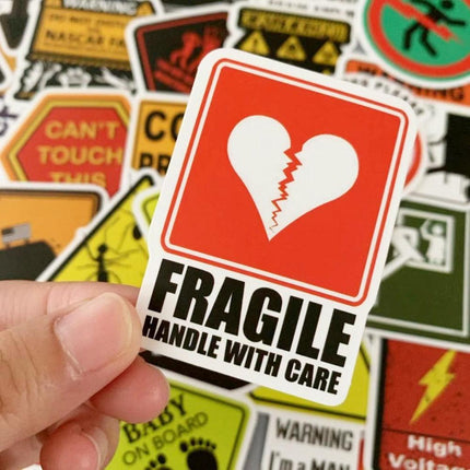 Stylish Safety Decals - Make a Statement with Caution