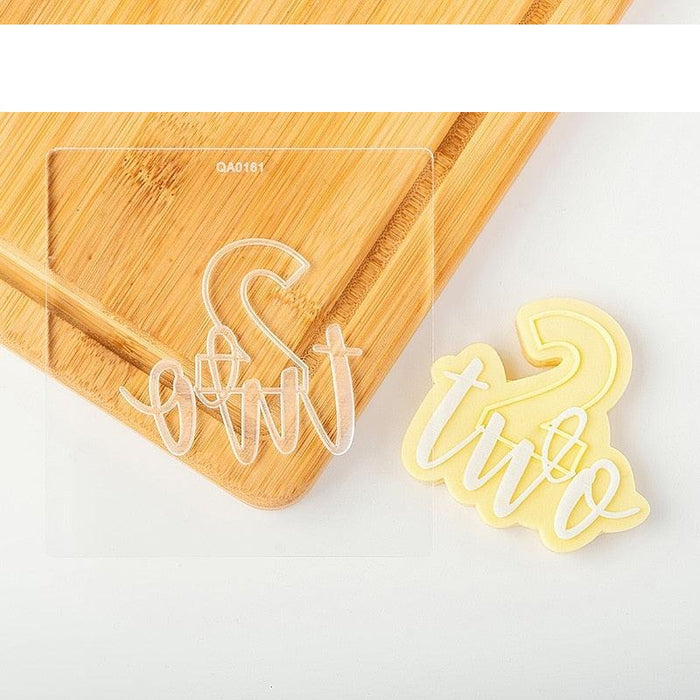 Cookie Impression Stamp Set: Professional Baking Tool for Artistic Creations