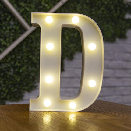 Luxurious Illuminated Alphabet Lights for Elegant Decor