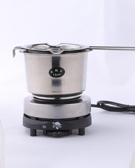 Premium Stainless Steel Wax Melting Kit for Creative Soap and Candle Crafting