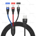 SuperCharge 3-in-1 USB Cable for Huawei, iPhone, and Samsung - Advanced Charging Solution