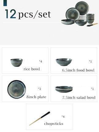 Transform Your Meals with the KINGLANG Nordic Tableware Collection