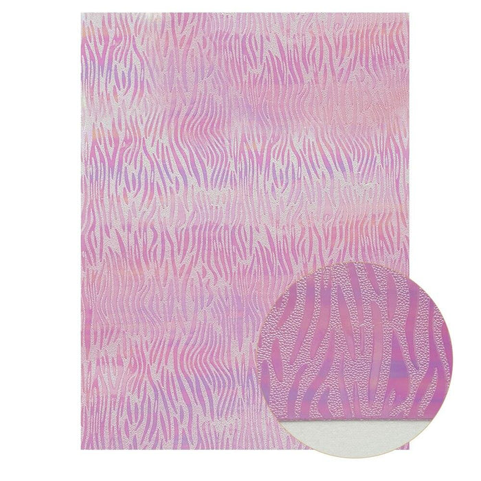 Pink Sparkle Faux Leather Crafting Sheets - Crafting Enthusiasts' Essential