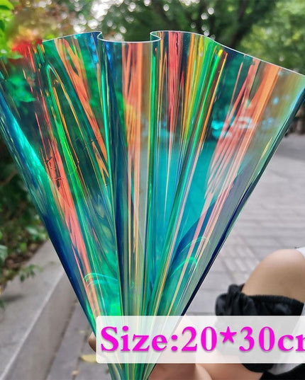 Holographic Iridescent PVC Crafting Sheet