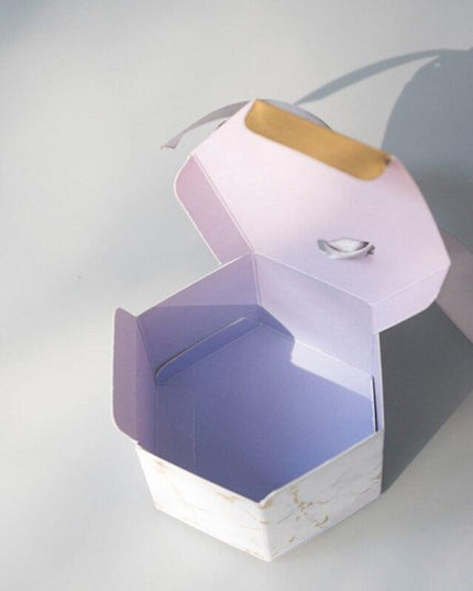 Elegant Marbled Candy Favor Boxes: Chic Gifts for Memorable Celebrations
