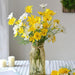 Elegant Daisy Dreams Bouquet Set: 5 Lifelike Floral Arrangements for Stunning Home Decor