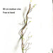 120CM Black Bone Vine Artificial Fairy Garden Decor - Stunning Simulation Piece