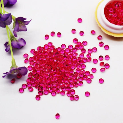 Elegant Clear Acrylic Diamond Scatter Set for Luxurious Event Decor