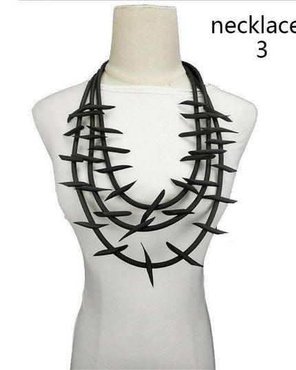 Rebel Soul Gothic Punk Necklaces: Handmade Edgy Accessories for Unique Style