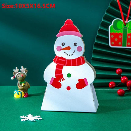 Christmas Cheer: Santa's Whimsical Candy Cottage Décor and Gift Box Set