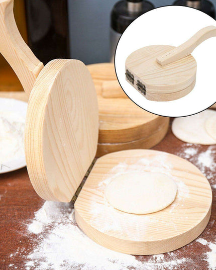 Culinary Masterpiece Wooden Dough Press: Elevate Your Cooking Game