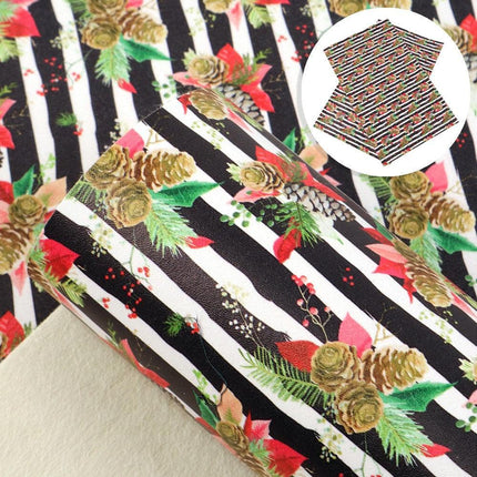 Dinosaur Dreams Faux Leather Fabric for Creative Projects