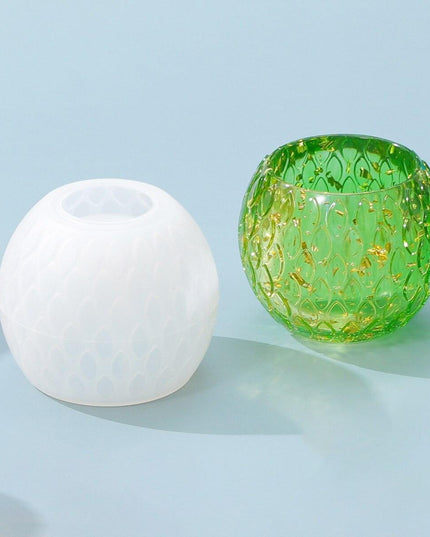 Silicone Mold Kit for Creative Candle Jars and Flower Planters