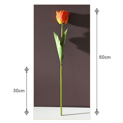 Luxurious Silk Parrot Tulip Floral Arrangement - Stunning Artificial Flower Collection